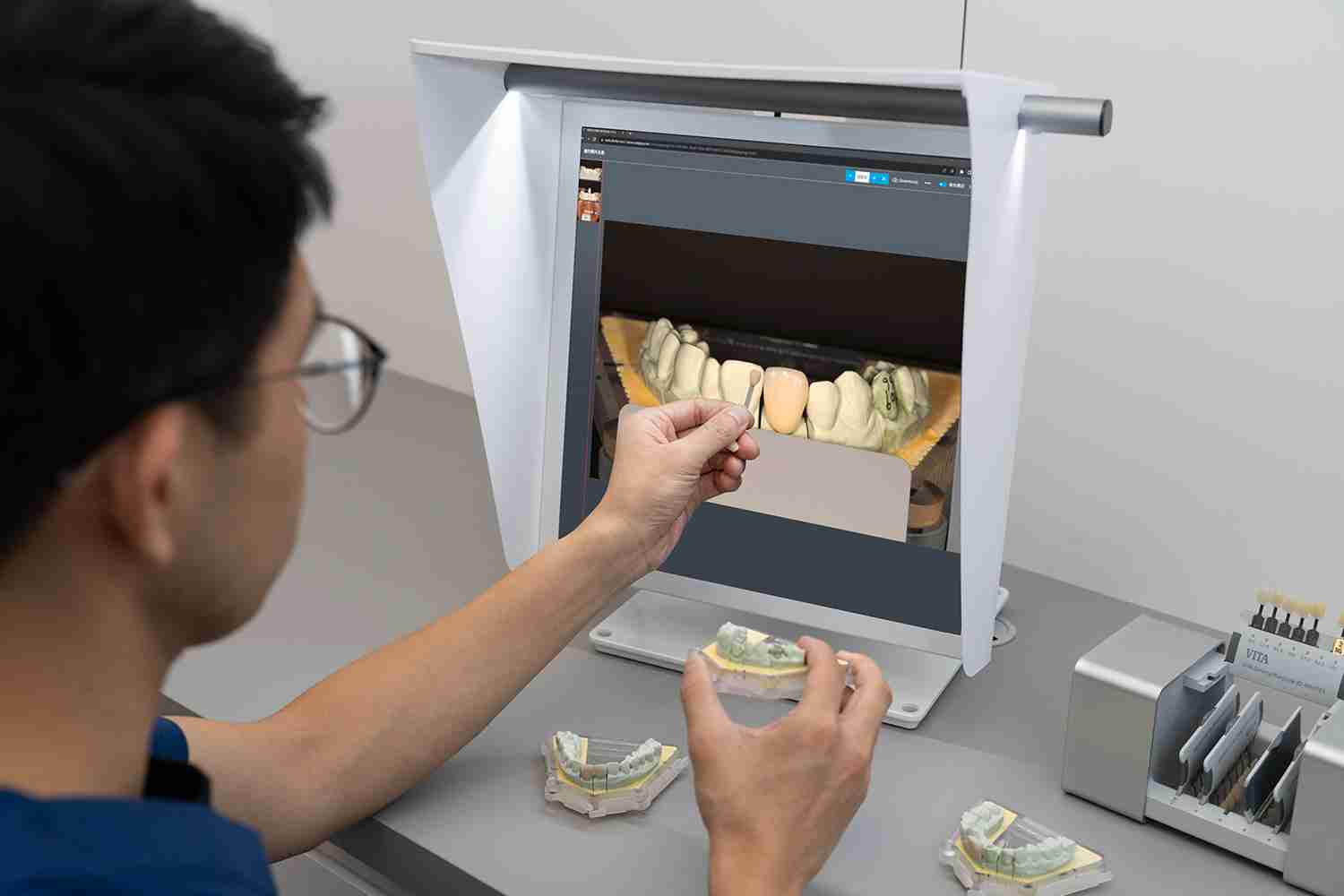 达擎与千美医研携手成立子公司“原色口腔数位”，，，推出领先业界的数位牙技管理系统，，，，协助牙技师掌握假牙制作流程及材料运用